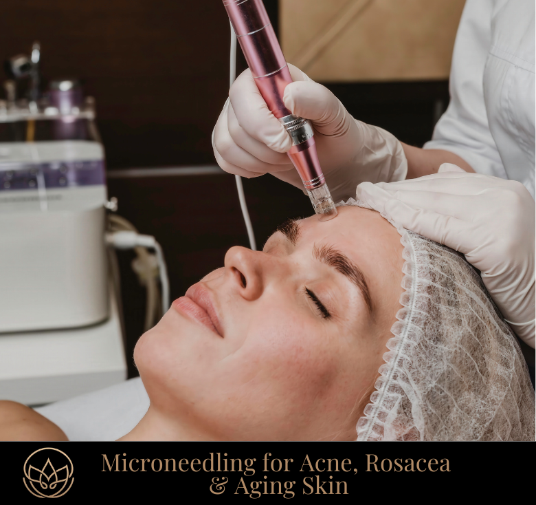 The Secret to Healthier Skin: How Microneedling Can Help with Acne, Rosacea, and Aging