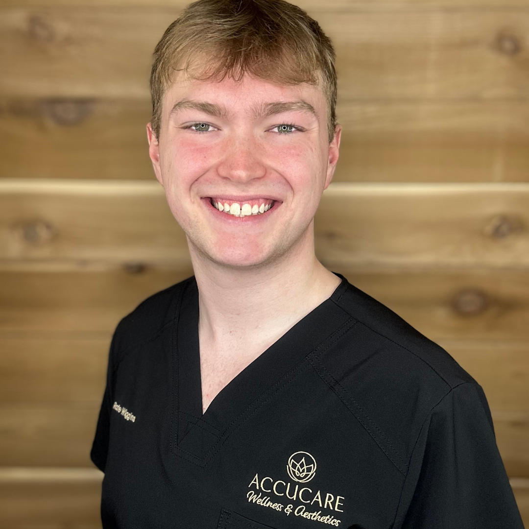 “Rafe Wiggins, PCC at Accucare Wellness & Aesthetics—Patient Care Coordinator committed to exceptional service and operational excellence.”